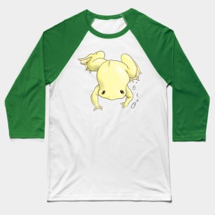 Platanna (Xenopus laevis) - Albino Baseball T-Shirt